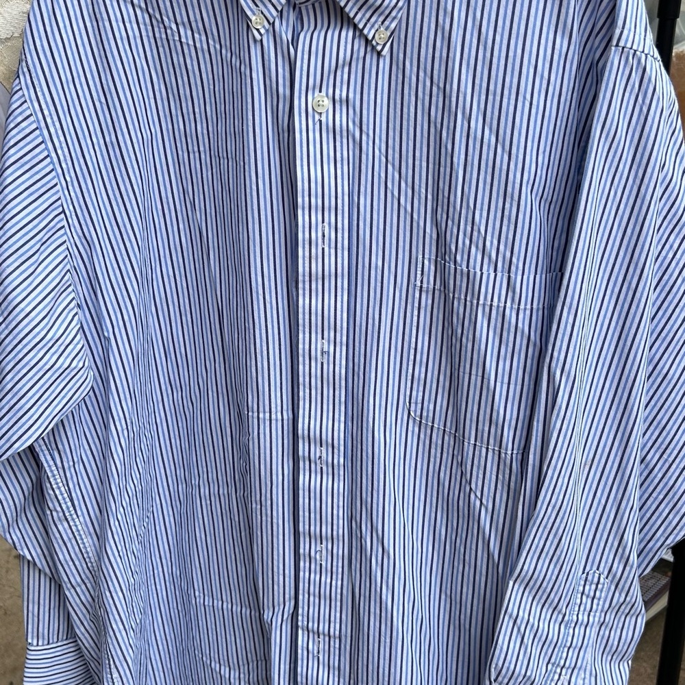 Chaps Casual Button Down Shirt in Blue